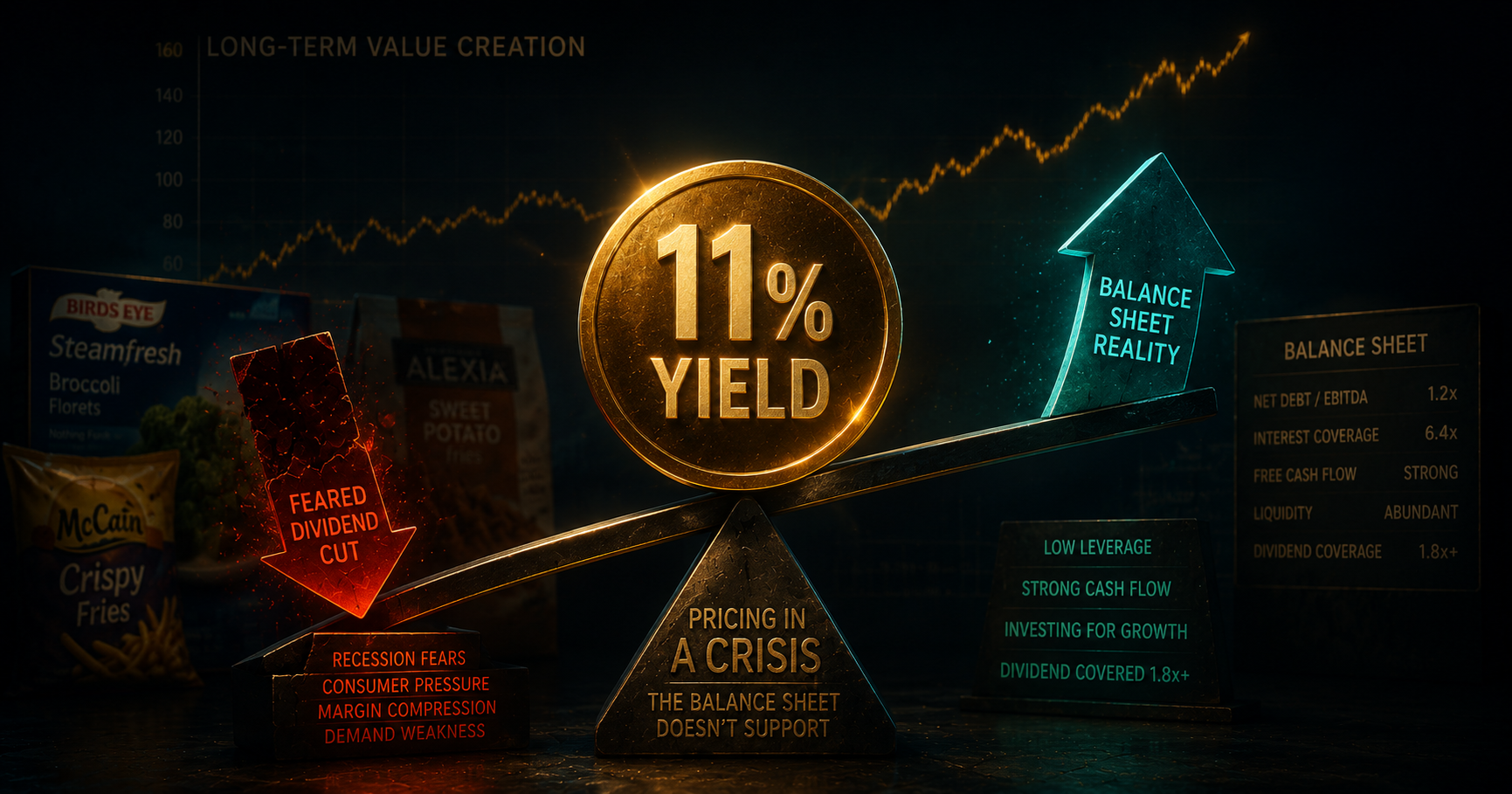 Conagra's 11% Yield Is Pricing A B&G-Style Dividend Cut That The Balance Sheet Doesn't Support (CAG)