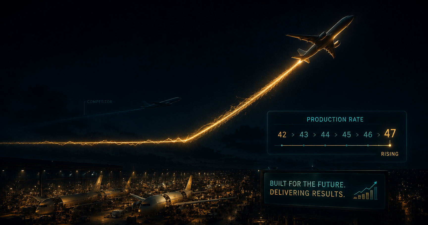 Boeing Out-Delivered Airbus For The First Time Since 2019 — The Production Ramp Math Says $275 (BA)